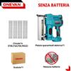 ONEVAN Chiodatrice e Cucitrice a batteria 2in1 Sparachiodi Senza fili per legno