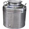 MAFFEI Contenitore Bidone Fusto Olio Acciaio Inox 10 - 15 - 20 - 30 - 50 - 100 litri