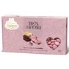 Crispo CONFETTI Crispo TRES AMOUR ROSA Cuore Battesimo Nascita Comunione Cioccolato 1kg