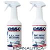 IOSSO PULIZIA TUBOLARI GOMMONE DECAPANTE E SGRASSATORE 1 2 3 CLEANER NEOPRENE
