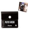 Fisura - Posacenere portatile tascabile "Puto vicio". Accessorio ideale per auto, gite ed eventi. Bustina portacenere originale, riutilizzabile e leggera. Misura 8 x 8 cm.