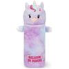 Legami - Astuccio Super Soft, soffice, Tema Teddy bear, Cartoncino con Disegno da colorare incluso, 100% Poliestere, Super Soft Pencil Case.