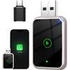 YOUKOYI Adattatore wireless conversione istantanea da cavo a wireless, carplay android