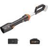 WORX Soffiatore a Batteria 20V WG543E Brushless Potente Leggero e Pratico Batter