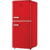 DCG Frigorifero Doppia Porta Capacità 110 Litri Classe E Statico Rosso MF110RCDP DCG