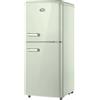 DCG Frigorifero Doppia Porta Capacità 110 Litri Classe E Statico Crema MF110CCDP DCG