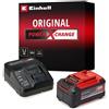 Einhell Online Shop - Scegli tra più di Batteria e Caricabatteria PXC Sarter Kit Einhell 18V capacità 5,2 Ah pronta in 1
