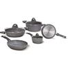 Aeternum Madame Petravera 3.0 Batteria 8 Pezzi Full Induction Grigia