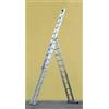 Marchetti Scala Allungabile Alluminio 3x12 Gradini Altezza max 8,65 mt A312 Marchetti