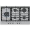 BOSCH PCS7A5I90 PIANO COTTURA DA 75 CM 5 FUOCHI A GAS TRIPLA CORONA INOX