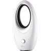 Ardes Ventilatore Senza Pale 3 velocità Oscillante Bianco/Argento AR5BL1M