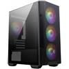 MSI Case computer desktop ATX MSI MAG FORGE M100R Bianco Nero Multicolore
