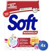 Soft 4x Bundle Soft Ricarica Marsiglia 70+8 Misurini Sacco Polvere