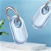 Custodia in TPU Antigraffio con Portachiavi per Samsung Galaxy SmartTag 2 (Blu)