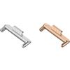 1Pc Metal Connector 20mm Smartwatch Adapters for Huawei Watch Fit 3 (Silver)