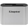 Kingston WFS-SD Workflow Lettore SD USB3.2 Gen1 Dual-Slot SDHC/SDXC UHS-II - NUO