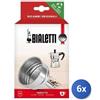 Bialetti 6x Bundle Bialetti Imbuto Moka 6 Tazze