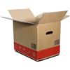 COMMERCIALE COORDINAMENTO TRASLOCATORI SCATOLE TRASLOCO 20 PZ CM 40X30X35 CARTONE COLORE AVANA DOPPIA ONDA MANIGLIE LAT