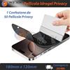 50 Pellicole Privacy smartphone 180*120mm per Plotter Cutting Machine Hydrogel