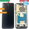 LCD SCHERMO DISPLAY TFT CON FRAME NERO PER SAMSUNG GALAXY S21 PLUS SM-G996