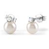 Bliss Orecchini Bliss Shangri-La Perle e diamanti 20109889 Earrings Oro Bianco 5 mm