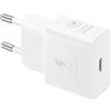 Samsung Caricabatterie USB Type-C SUPER FAST CHARGING 25W Power Delivery White