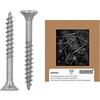 HELPMATE - Viti universali a testa svasata 3,5 x 30 in acciaio inox A2 antiruggine - 400 viti per legno con attacco PZ 2 e filettatura parziale - Viti per truciolato per interni ed esterni
