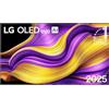LG OLED evo AI G5 TV 77 pollici, Smart TV 4K, Staffa a muro inclusa, Processore α11 Gen2, Brightness Booster Ultimate, webOS con AI, Dolby Vision e Atmos, VRR e GSYNC 4K@165Hz, OLED77G54LW 2025