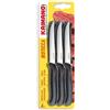 FISKARS-KAIMANO Set 6 Coltelli da tavola Bistecca Nero Kaimano italicus fiskars