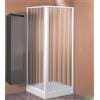 BOX DOCCIA SOFFIETTO PARETE ANGOLARE LATERALE CM.60/80X60/80 H 185CM ESTENSIBILE