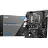 MSI PRO H610M-G DDR4 Scheda Madre PC mATX Intel LGA1700 PCIe 4.0 M.2 HDMI DP VGA