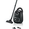 Bosch Serie 4 BGB41BA1 ASPIRAPOLVERE CON SACCO 600W 75DB FILTRO HYGIENIC NERO