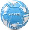 Hy-Pro Turbina Calcio - Taglia 5, Calcio in PVC per una migliore aderenza, ideale per giochi di allenamento e competizioni in tutte le condizioni atmosferiche, Aztec Blue