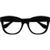 OPULIZE BIG Blue Light Blocking Glasses - Bold Oversized Round Fashion Frame - Anti-Glare Anti-Reflective Computer Gaming - UV & Eyestrain Protection - Black - Mens Womens