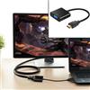 Hdmi to VGA 1080P ADATTATORE CONVERTITORE PC VIDEO DISPLAY INFORMATICA