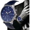 MIGEER Uomo Orologi Quarzo Pelle Acciaio Inox Sport Cinturino Polso MIGEER SPORTIVO jw
