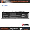 Batteria Compatibile BTY-M6M per notebook MSI Creator 15 A10SET Series