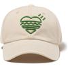 FATTO DALL'UOMO HUMAN MADE x Shake Shack 6Panel Cap Nero Bianco 2 colori XX29GD034