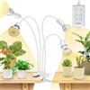 SANSI Lampada per Piante a LED con Timer 40W=600W Spettro Completo Crescita
