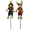 Vigor SPAVENTAPASSERI DISSUASORE VOLATILI ORNAMENTO DECORAZIONE GIARDINO ORTO 2PZ 95CM