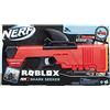 Hasbro NERF Roblox MM2 Shark Seeker - Pistola con dardi, con Pinna di Squalo e 3 Mega F