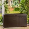 Keter Box da giardino resina marrone Baule piscina porta attrezzi per piscina