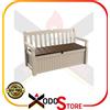 Keter Cassapanca KETER PVC PLASTICA EDEN BENCH, Beige - K183978