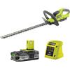 Ryobi RHT184520 - Tagliasiepi a batteria 18V (1x 2.0Ah), Lama 45cm