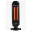 DCG Stufa al Carbonio DCG SA9837 900W con Oscillazione e Doppio Livello Calore