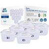 TRENDCLASSTORE Filtro Acqua Ricambio per Brita Maxtra +, Brita Maxtra, Anna Duomax Confezione