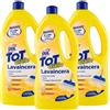 SMAG Smac - Tot Giallo Lavaincera, Deterg. Pavimenti Pregiati in Ceramica 1000ml x 3