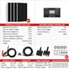 Dokio 200W/400W Kit Pannello Solare 12V ,Casa,Balcone,Tetto,Camper,Barca