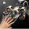 Lampada Testa Torcia Campeggio Lampada 3 Led Ultra Power Ricaricabile 12v 220v