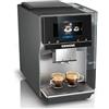 SIEMENS EQ700 - Macchina da caffè completamente automatica da grano a tazza, touch screen da 5 pollici, preparazione fredda e lenta di preparazione, cappuccinatore, più di 34 bevande al caffè